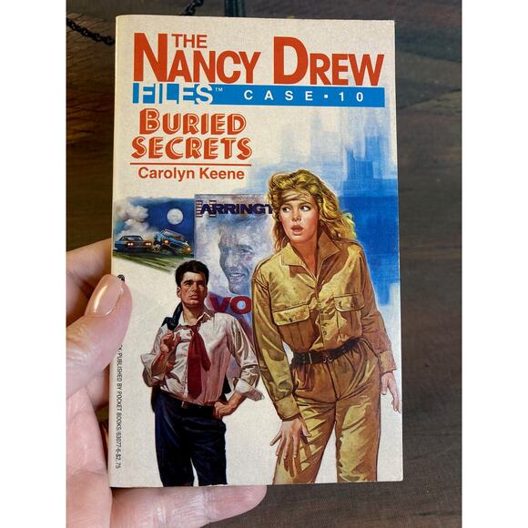 Vintage 80s Set of 10 Paperback Carolyn Keene Nancy Drew Files #1-10 1st Edition - Picture 3 of 12